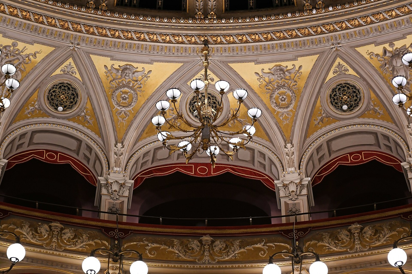 Teatro Massimo Bellini opera house façade in Catania old town, inaugurated on 31 May 1890 with a performance of Vincenzo Bellini's Norma