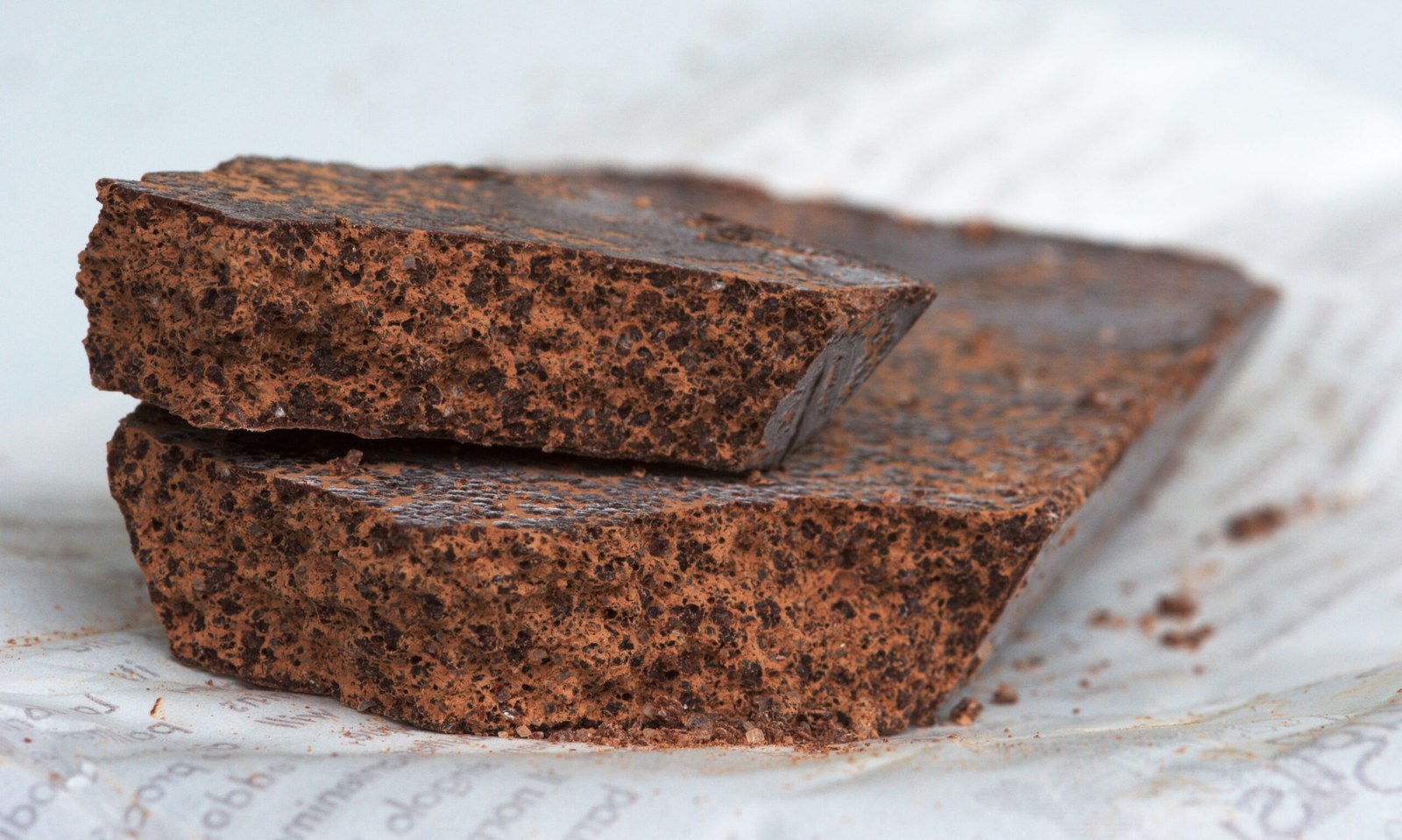 Cioccolato di Modica close-up: artisanal Aztec-method chocolate — Sicily honeymoon Modica tasting