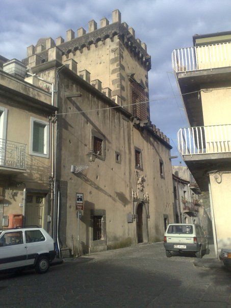Castello Svevo in Randazzo — medieval fortress in Etna wine region north slope