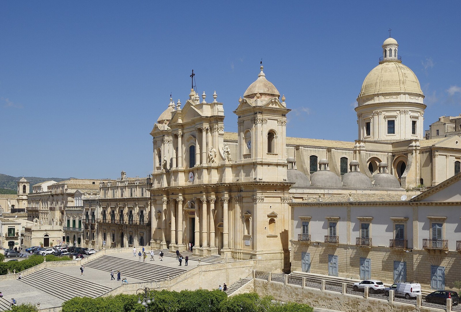 Noto Cathedral baroque facade, day 5 of the Sicily 5-day itinerary